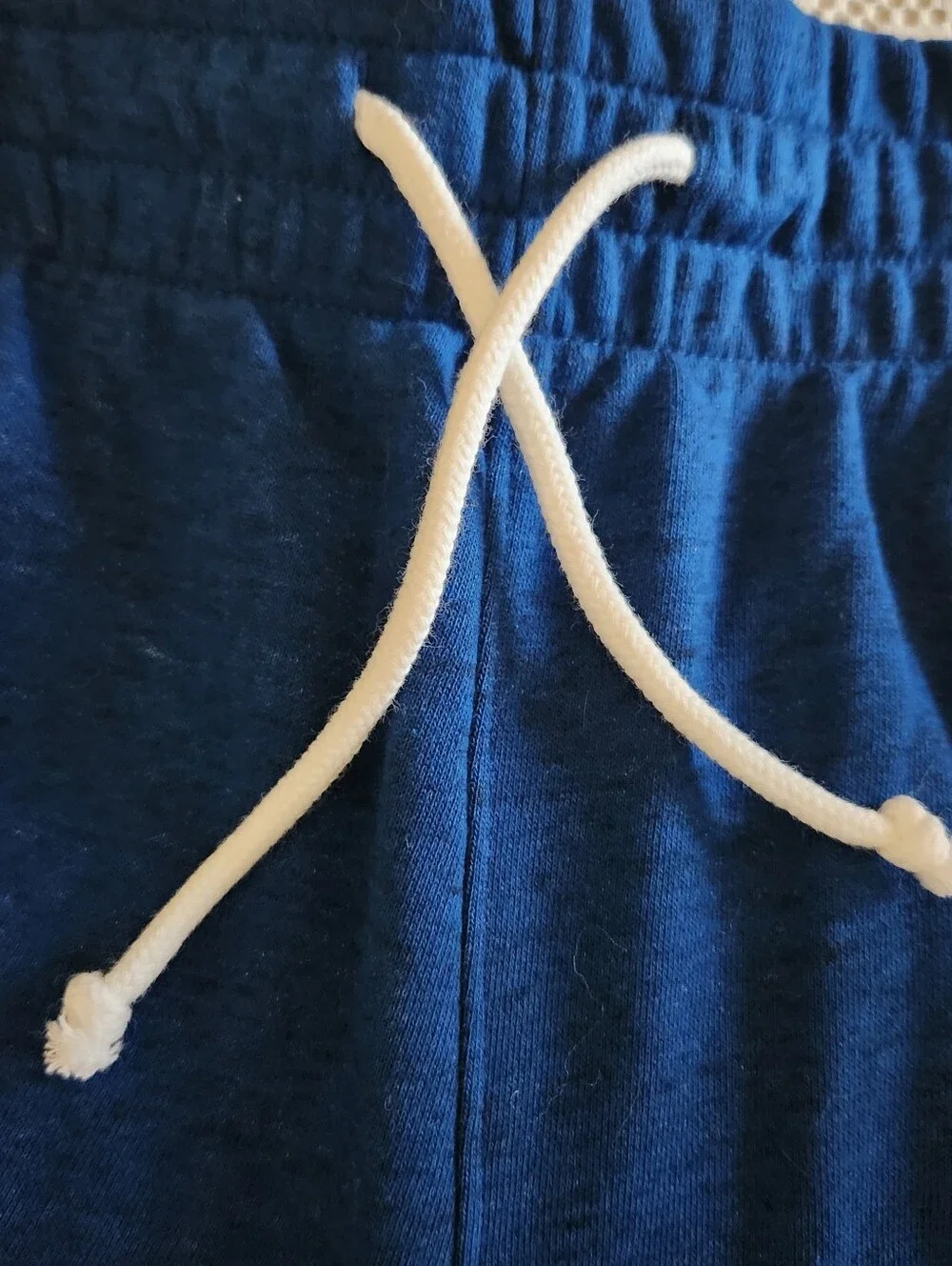 Men's NWT Under Armour Blue Drawstring Cotton Blend Shorts Size Medium